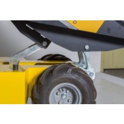 DT-1000 brouette à moteur - Alitrak - 1000 kg - structure robuste en acier et moteur électrique 24V/3000 watt