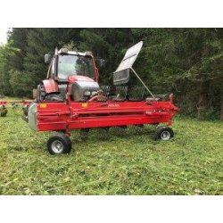 300 pro - râteaux andaineurs frontales pour tracteurs - molon giovanni - 2,8 m