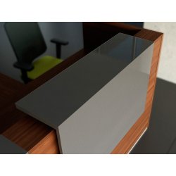 Banque d'accueil design et modulaire PMR - TERA avec options LED et configurations personnalisables