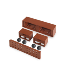 Brique d'aération anti-inondations SMART Airbrick - Protection automatique 24/7 - Floodgate SMRTBRCKTC