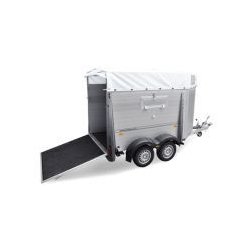 7929 - Remorque bétaillère aluminium HUMBAUR - PTAC 2000 kg - Carry remorques