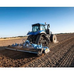 Tracteur agricole T8.435 NEW HOLLAND - puissance maxi 320/435 kW/CH - moteur Cursor 9 avec technologie SCR ECOBlue