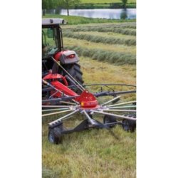 Andaineur monorotor Massey Ferguson MF RK 421 DN - attelage 3 points, tête pivotante, largeur 4,2 m