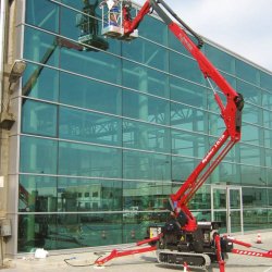 Nacelle araignée sur chenille robuste et fiable - Spider 15.75 - Hauteur de travail 15m - Portée 7.4m - Diesel ou hybride