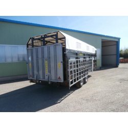 R650d - Bétaillère double essieu renforcée - PTAC 10 000 kg - 6,50m pour 9 à 10 bovins