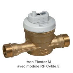 FLOSTAR-M | Compteurs d'eau Itron série Flostar M à turbine de type jet unique calibres DN40 à DN150