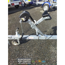 Remorque Bateau GE75 SUN WAY - 1 essieu non freinée - PTAC 750 Kg - Référence GE 75