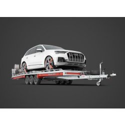 Remorque porte-voiture ouverte pour logistique automobile - 3 roues - T TRANSPORTER  231-5021-35-3-10
