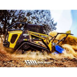 Broyeur forestier Série SS-Q - marteaux fixes pour chargeuse 50 à 90 CV - diamètre de broyage jusqu'à 12 cm