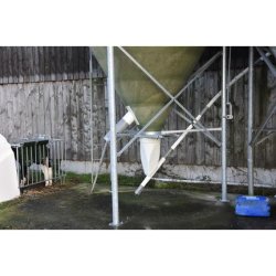 Silo d'aliment d'élevage à cône axial translucide - Capacité 9 et 22m3 - Ø2325 - Star