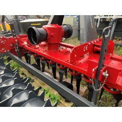 Herse rotative NC 2.00m FA - Occasion - Largeur de travail 2.0m - Lame niveleuse et rouleau packer
