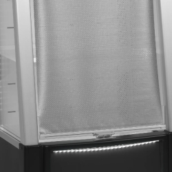 Vitrine réfrigérée Façade ouverte basse ODC60 noir TEFCOLD