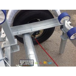 Porte bateau – remorque cassante - SW655 - PTAC : 900Kg - 1 essieu - Sun Way