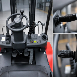 Chariot élévateur tout-terrain HELI CPCD25 G3 M330 2.5T cabine + chauffage