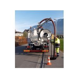 Citycleaner - Hydrocureur compact Kaiser - Débit jusqu’à 250 L/min, max. 200 bar - Système de recyclage et protection hivernale