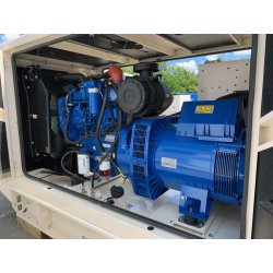 Groupe électrogène d'occasion FG WILSON avec capote neuf déstockage - 1 GE Perkins Marelli et 2 GE Perkins Marelli - 110 KVA