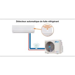 HKD - Climatiseur professionnel Airwell - Compatible monosplit et multisplit - Solution connectée WiFi - Fluide R32