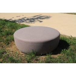 Jardinière en béton Russes - Russes J-71 et J-130 - Blanc / Gris / Ocre - Finition petra 1
