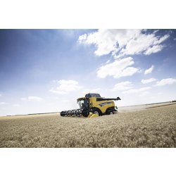 CX8.70 moissonneuse batteuse - New Holland - trémie 9 500/11 500 L - largeur de coupe 5,18 à 10,67 m - puissance 374 ch
