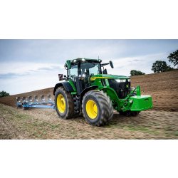 7R 290 Tracteur agricole - John Deere - 290 ch nominal, moteur 9,0 l 6 cylindres, cabine Active Seat II