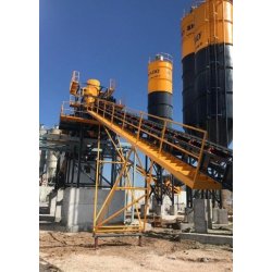 Silo de stockage de ciment ergonomique - Capacité 30 à 120 T - Fabo - Conception robuste et durable