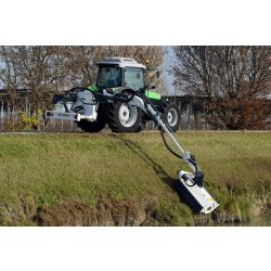 Master broyeur d'accotement - Hymach - débroussailleuse oléohydraulique pour tracteurs moyens