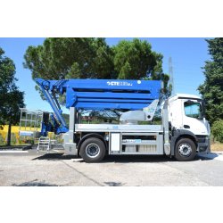 Zed 32 JHV camion nacelle - CTE - 31,6 m - Double pantographe, bras télescopiques et système S3 Smart Stability