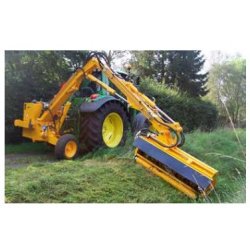 Épareuse Kantonnier - Herder - Portée de 6,70 m - avec fonction d'aspirateur