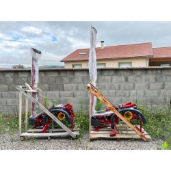 Faucheuse à doigts lk  pour tracteurs destinées au fauchage de toute sorte d'herbe et de fourrage - fpm agromehanika
