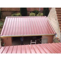 Panneaux sandwich de couverture - Petrus Watersilo S - mousse polyuréthane épaisseur 40 mm - toiture isolante pour bâtiments agricoles et garages