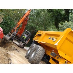 Rollroc 5800 - bennes TP - Rolland - charge utile approximative 17400 kg - caisse acier anti-abrasion 6mm