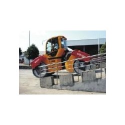 Str100-5 compacteur à tambour en tandem- sany - masse opérationnelle 10500 kg