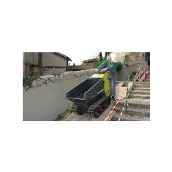 Mini-dumper électrique CARRY 105 - Imer - Charge utile 400 kg - Compact et silencieux