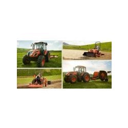 Tracteur agricole DK6010SE HC - Kioti - moteur diesel Daedong ECO 57,7 hp (43 kW) - cabine climatisée