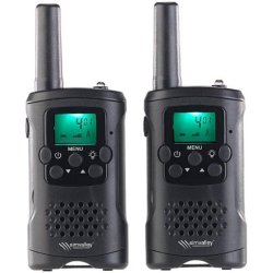 Talkies-walkies Simvalley WT-320 - Fonction VOX, portée 10 km, 8 canaux, écran LCD rétroéclairé