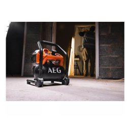 Compresseur Dual Brushless 18V BK18-38BL - AEG - Réservoir 3,8 L - Pompe sans huile - Régulateur précis