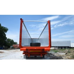 Benne acier tps ferraille - socari - volume : de 60 m3 à 65 m3