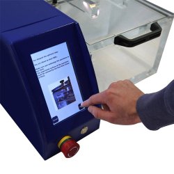 Testeur d'étanchéité au bleu de méthylène - AgiLeak pour cosmétique, pharmaceutique, agroalimentaire et aéronautique