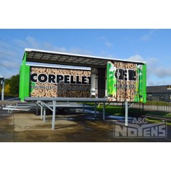 Caisse mobile fourgon - carrosserie - A&C Noyens - espace de transport amovible et intermodal