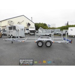 Porte voilier à gruter Sun Way Galaxy GD12 - PTAC : 2400Kg - 2 essieux - Référence G1602V / GD12V