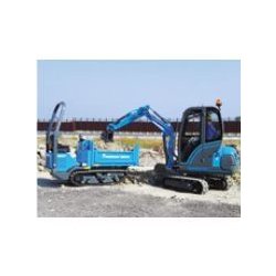 Tc230d All Terrain Line - Brouette à moteur chenillée Messersi - 2300 kg - Moteur Diesel Kubota V1505-E4B STAGE V