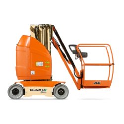 Nacelle automotrice à mât vertical jlg toucan 10e