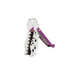 Toboggan dragon 3/12 ans en bois lamellé-collé traité en autoclave classe IV