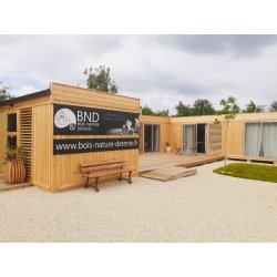 Studio de jardin en bois - Nature et détente - 3m x 3m avec design moderne et chaleureux