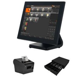 OFFRE PACK CAISSE ENREGISTREUSE TACTILE - BALANCE POIDS/PRIX - ECRAN 15 POUCES - IMPRIMANTE THERMIQUE
