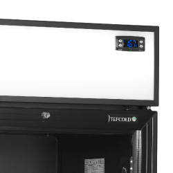 Vitrine réfrigérée cev435cp black TEFCOLD