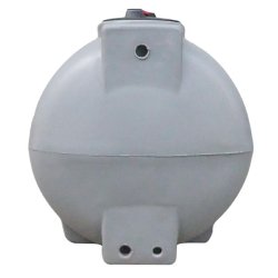 Réservoir eau de pluie PE type CHO 2000L - Gris - Polyéthylène - Non enterrable