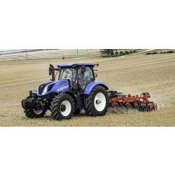T6.165 Deluxe Tracteur Agricole - New Holland - Puissance Maxi 107/145 kW/ch - Technologie SCR ECOBlue et Confort Avancé