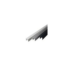 Profil en u mm pour palissade - largeur 21 mm