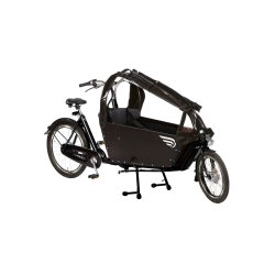 Biporteur électrique AMSTERDAM AIR - Transport jusqu'à 100 kg - Assistance électrique - 7 vitesses